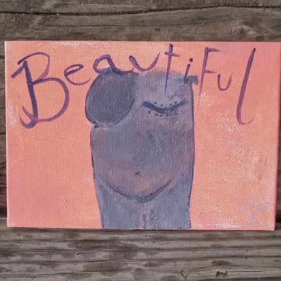 Beautiful Body Positivity Canvas Art - Picture 3 of 4